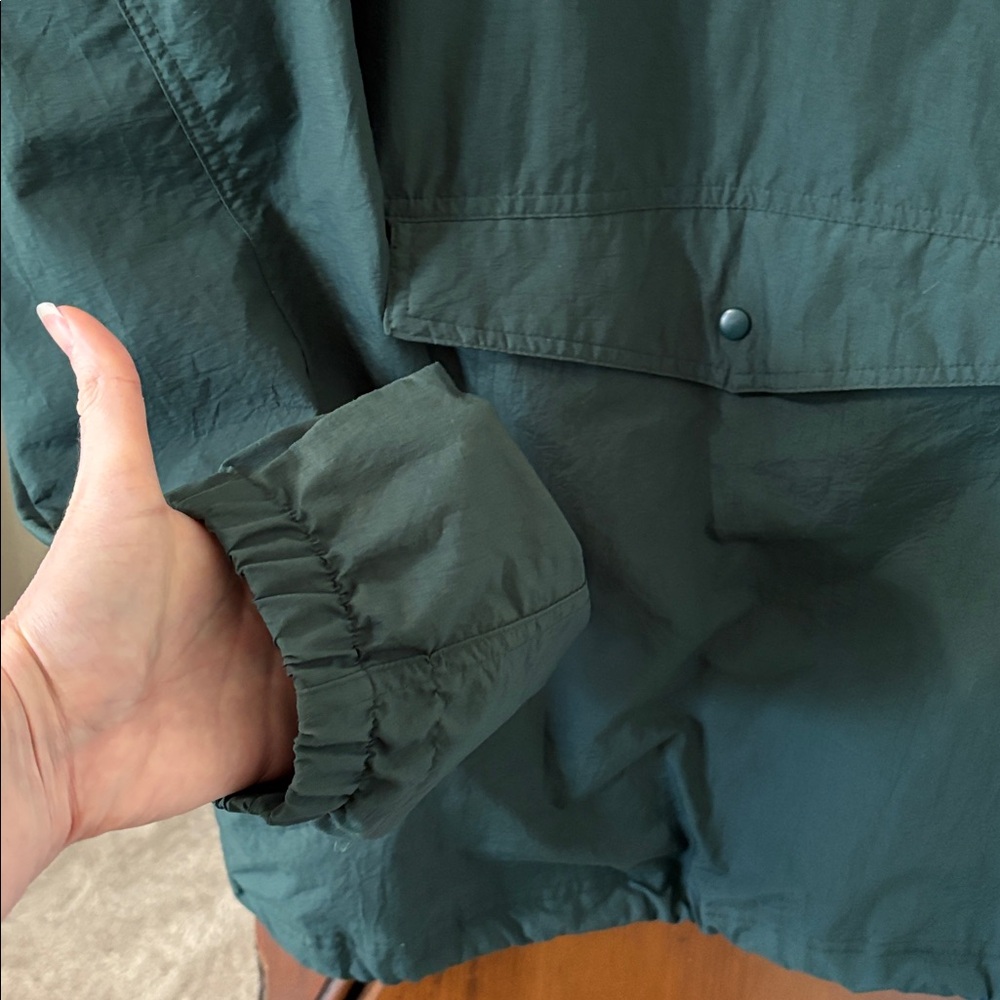 *Gear For Sports Dark Green Half-Zip Windbreaker Pullover Rain Jacket Sports - Picture 7 of 14